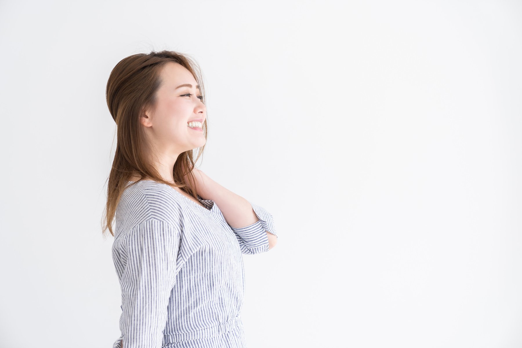 asian woman relaxing